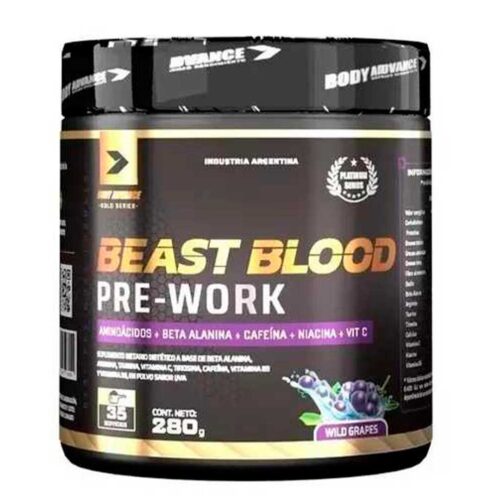 Beast Blood Pre Work 280g Body Advance