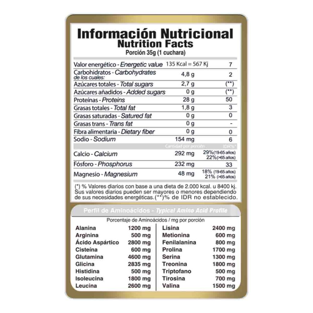 Whey Pro 100% Gold Nutrition