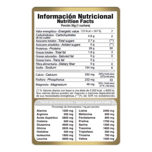 Whey Pro 100% Gold Nutrition