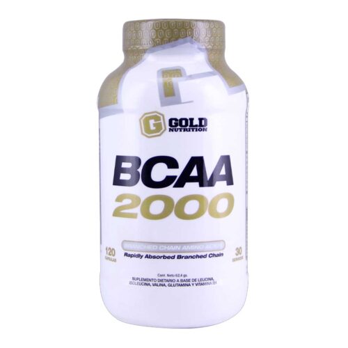 BCAA 2000 120c Gold Nutrition