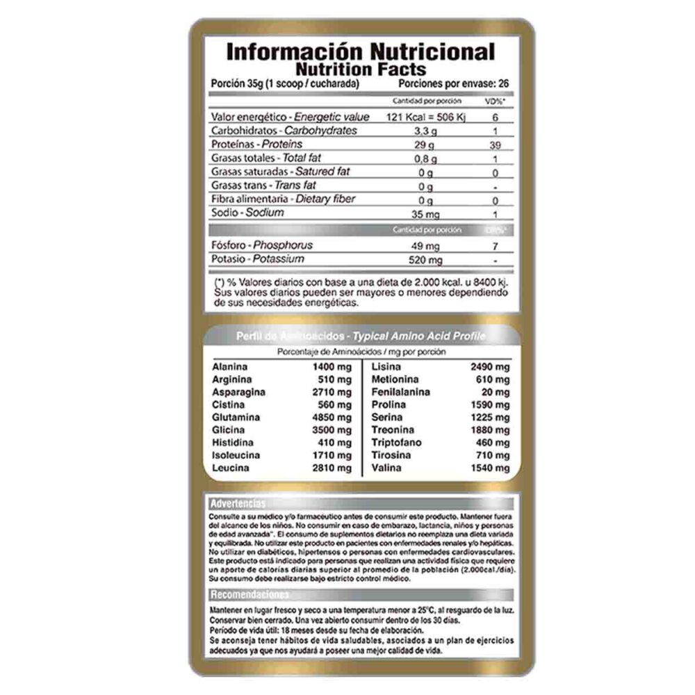 Iso Gold Protein 2lb