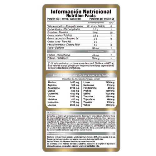 Iso Gold Protein 2lb