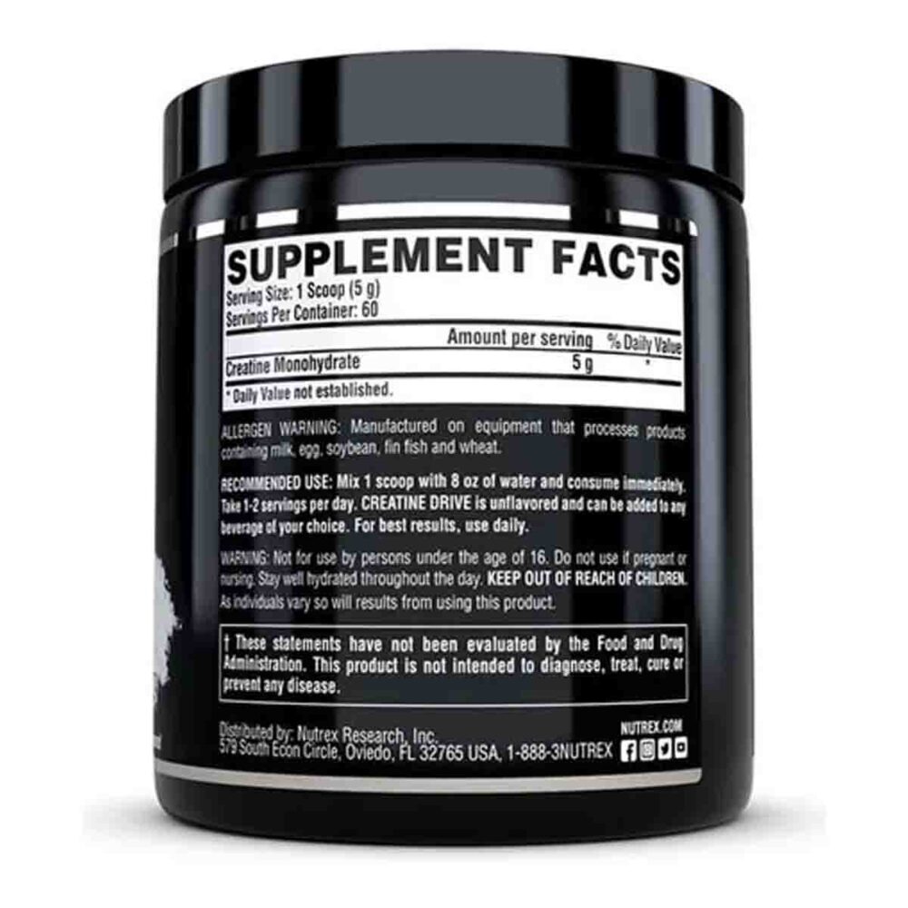 Creatina Drive 300g Nutrex