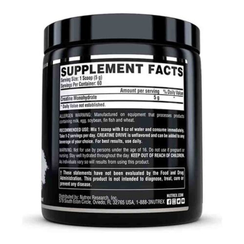 Creatina Drive 300g Nutrex