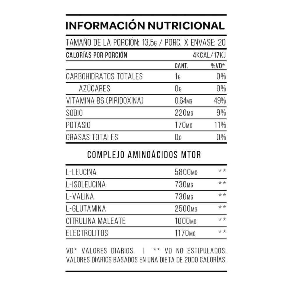 Mtor Bcaa 270g Star Nutrition