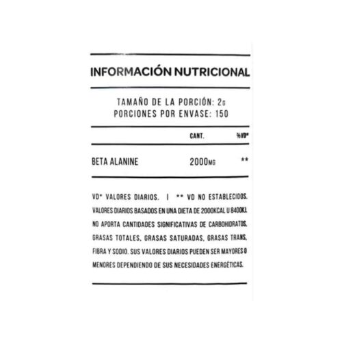 Beta Alanine 300g Star Nutrition