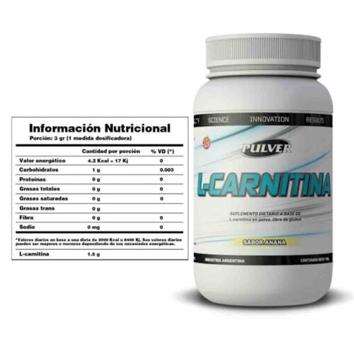 L-Carnitina 150g Pulver