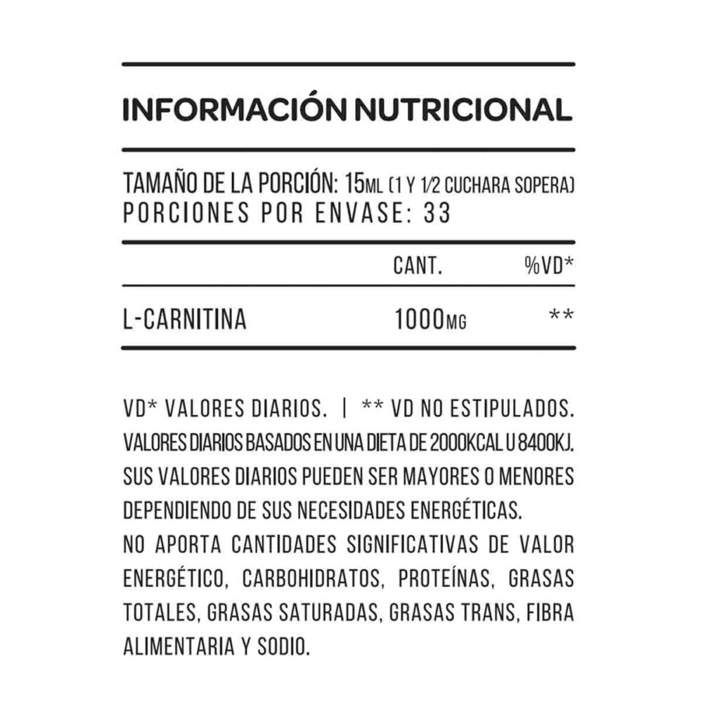L- Carnitina Líquida 500mL Star Nutrition