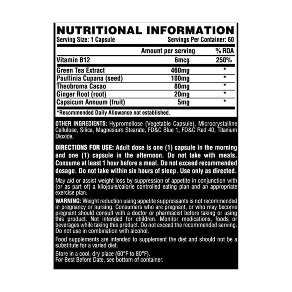 Lipo- 6 Black 60c Nutrex