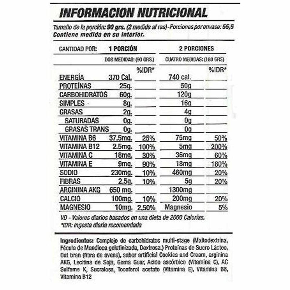 Mutant Mass Star Nutrition