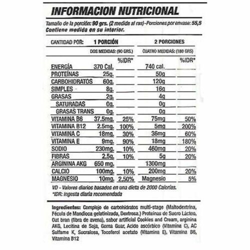 Mutant Mass Star Nutrition