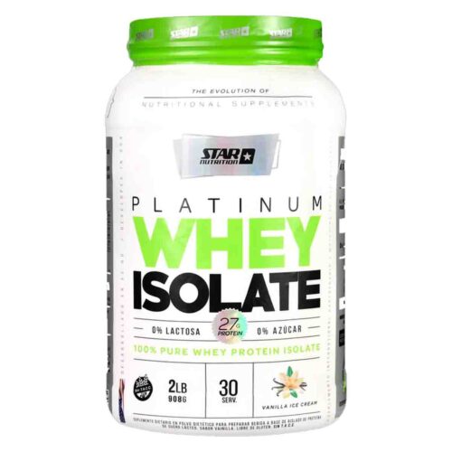 Platinum Whey Isolate 2lb Star Nutrition