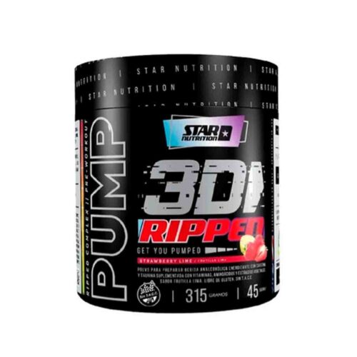 Pump 3D Ripped 315g Star Nutrition