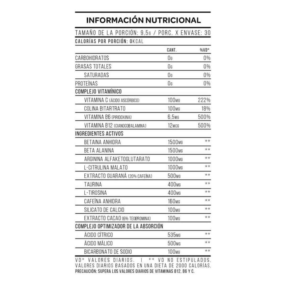 Pump V8 285g Star Nutrition