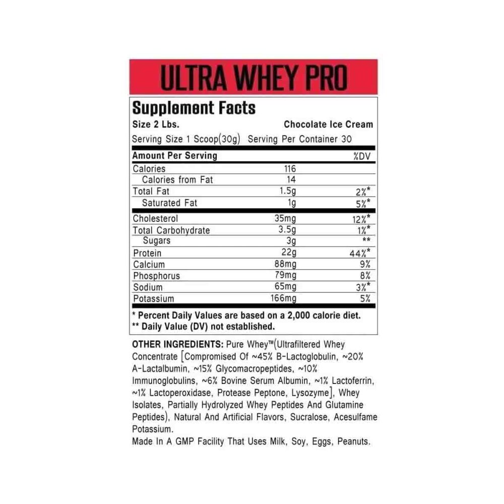 Ultra Whey Pro 2lb Universal Nutrition