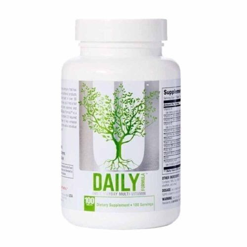 Daily Formula Multivitamínico 100 tabletas Universal Nutrition
