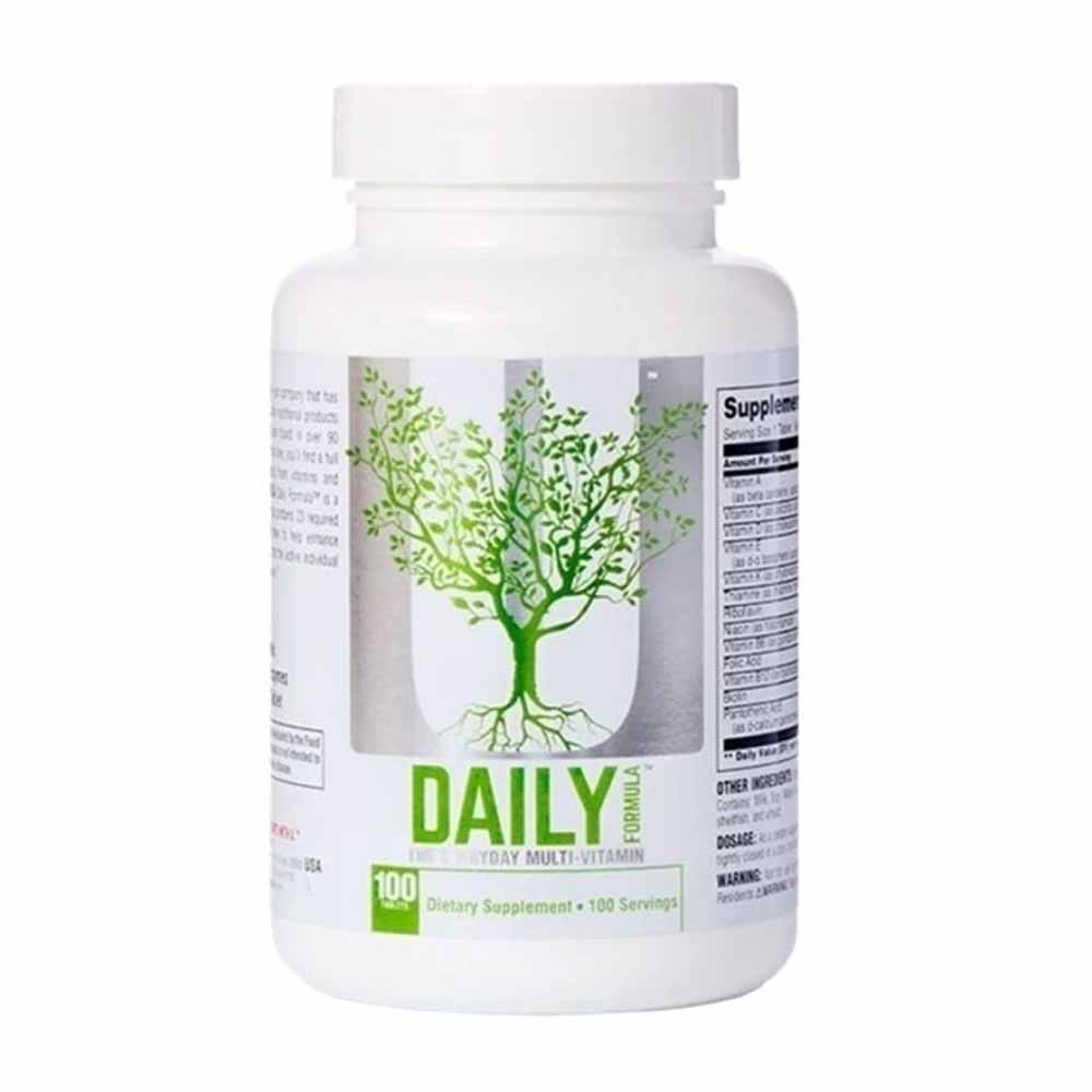 Daily Formula Multivitamínico 100 tabletas Universal Nutrition