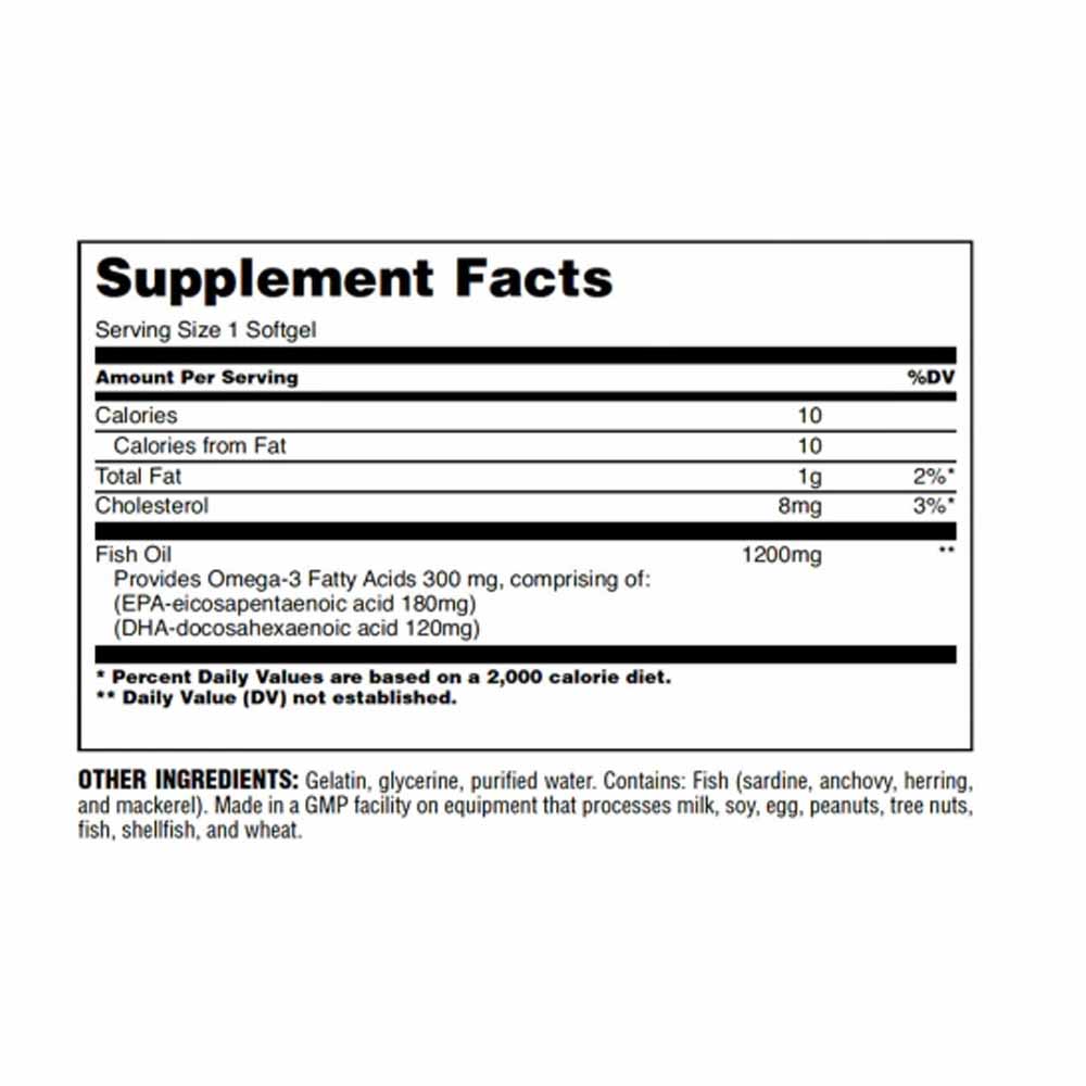 Fish Oil 100c Universal Nutrition