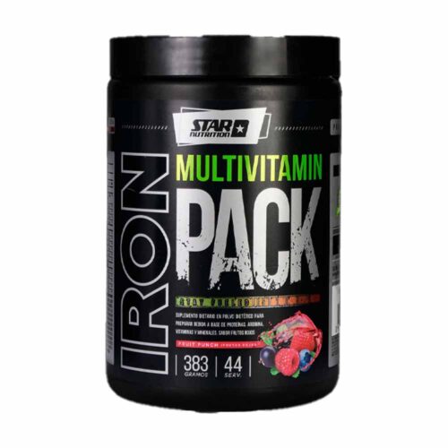 Iron Pack Multivitamin Powder 383g Star Nutrition