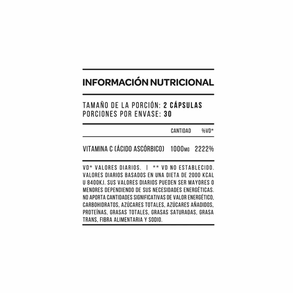 Vitamina C 60c Star Nutrition