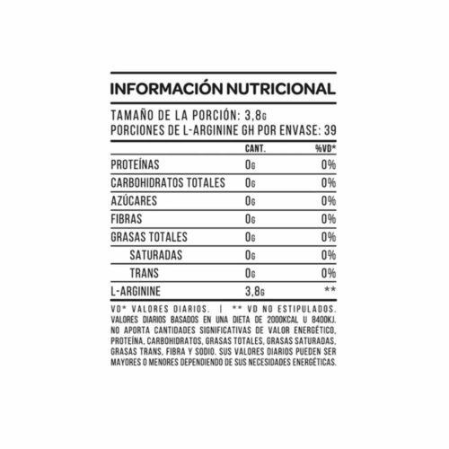 L- Arginina GH 150g Star Nutrition