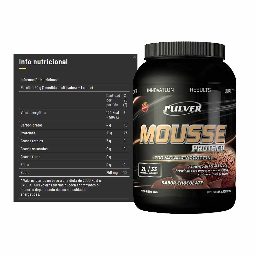 Mousse Proteico 1Kg Pulver