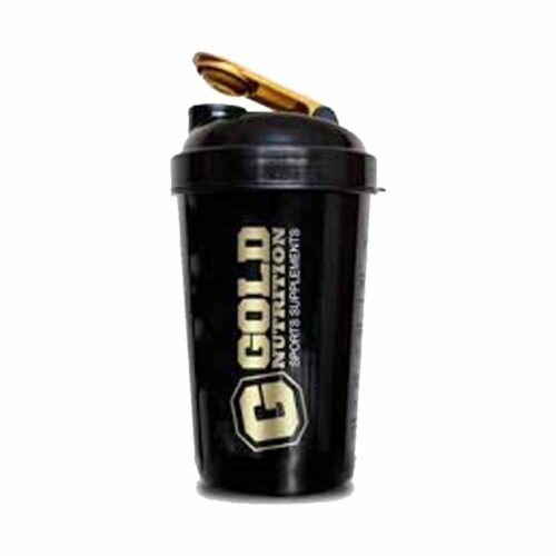 Shaker Blanco y Negro 600cc Gold Nutrition