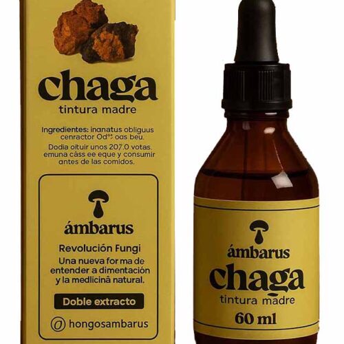 Chaga Tintura Madre 60mL Ámbarus