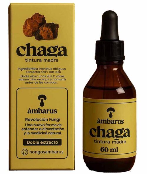 Chaga Tintura Madre 60mL Ámbarus