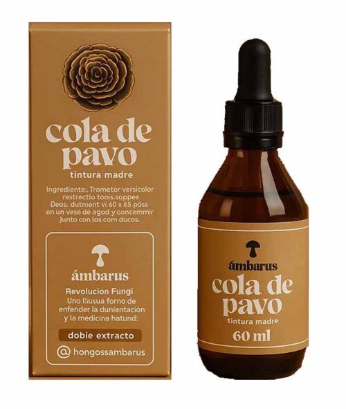 Cola de Pavo Tintura Madre 60mL Ámbarus