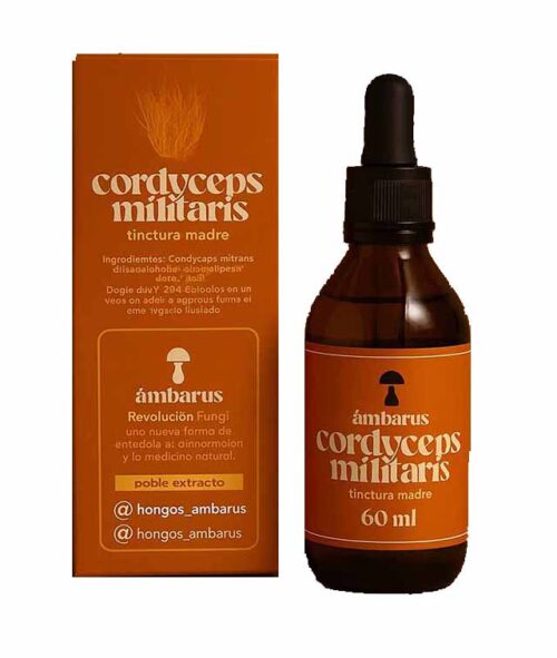 Cordyceps Militaris Tintura Madre 60mL Ámbarus