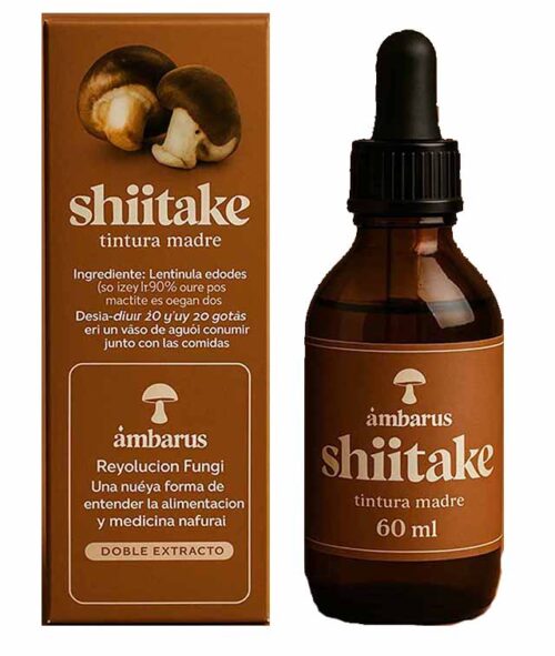 Shiitake Tintura Madre 60mL Ámbarus