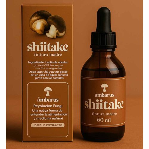 Shiitake Tintura Madre 60mL Ámbarus