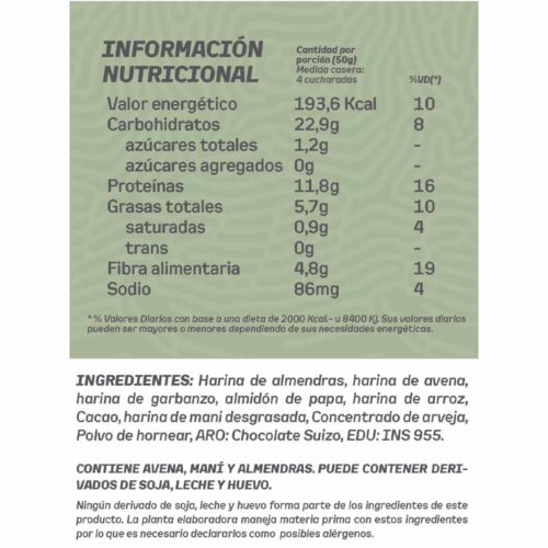 Pancakes Proteicos Vegan 400g Granger