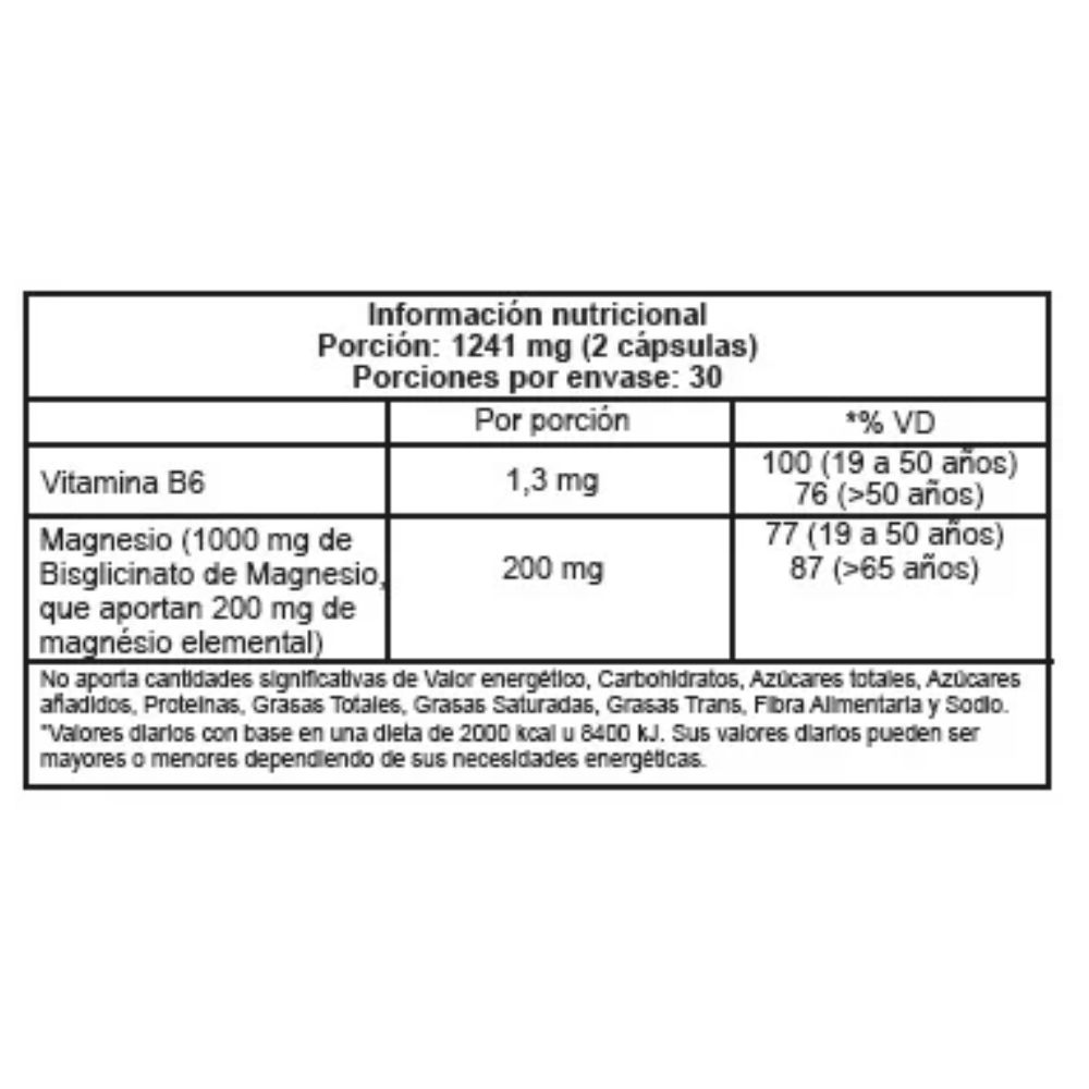 Bisciglinato de Magnesio Vitatech