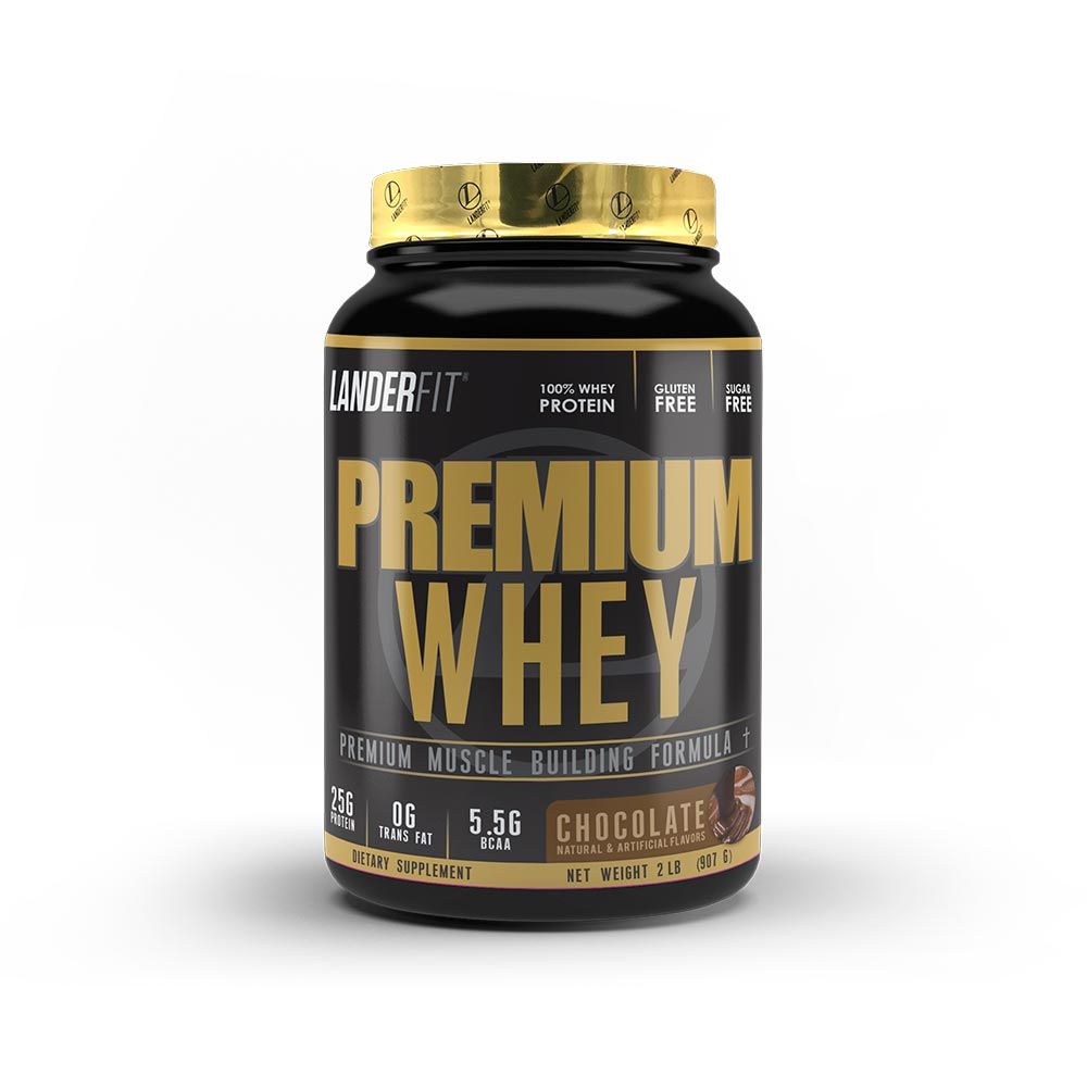 Premium Whey Protein 2lb Landerfit