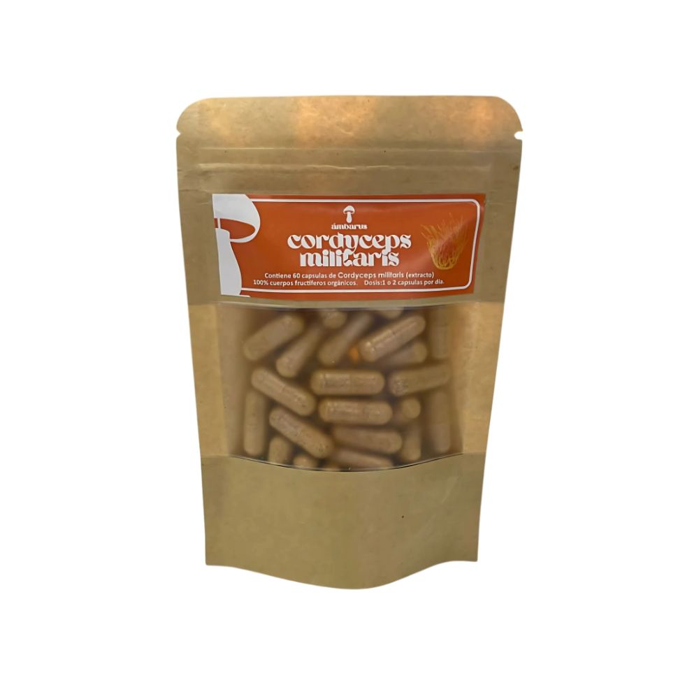 Cordyceps Militaris 60 caps Ámbarus