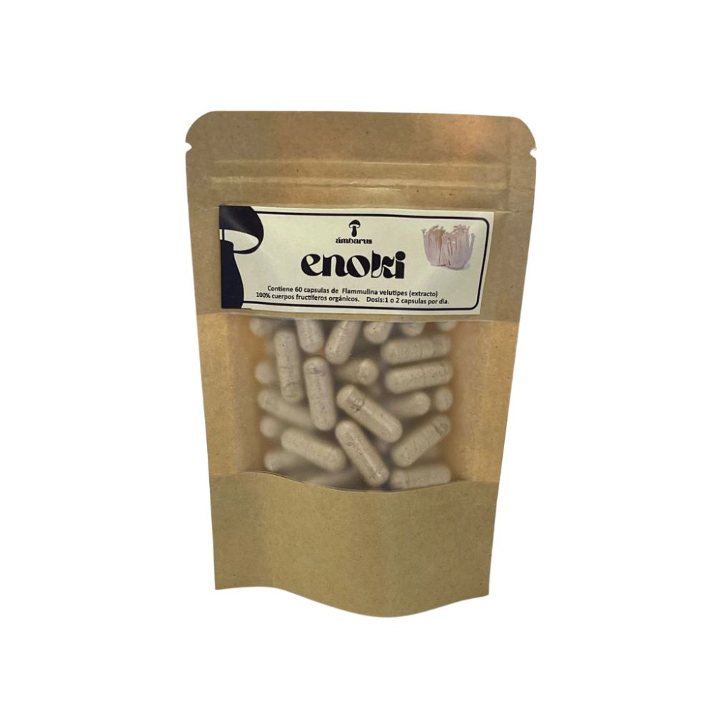 Enoki 60 caps Ámbarus