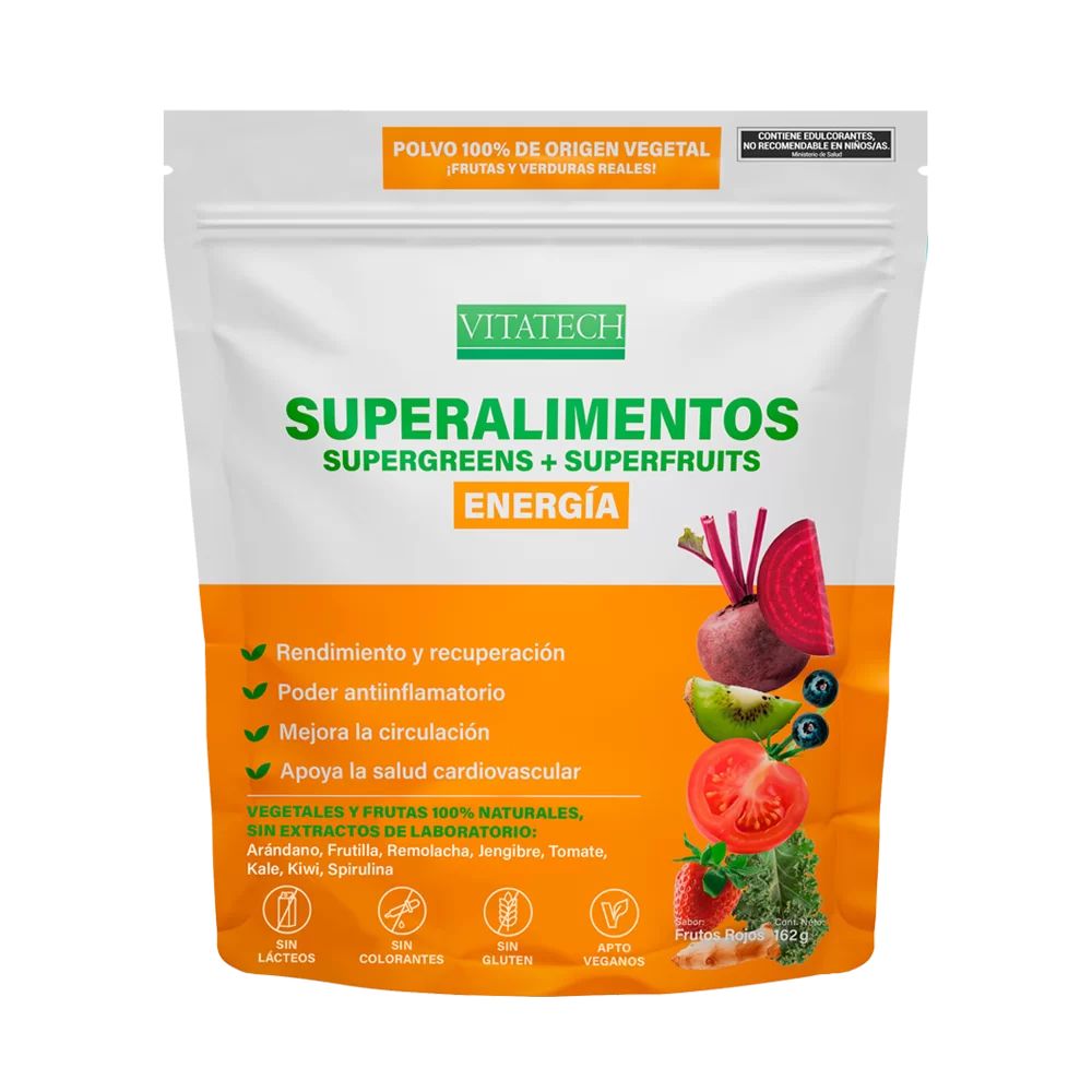 SUPERALIMENTOS ENERGIA 162g VITATECH
