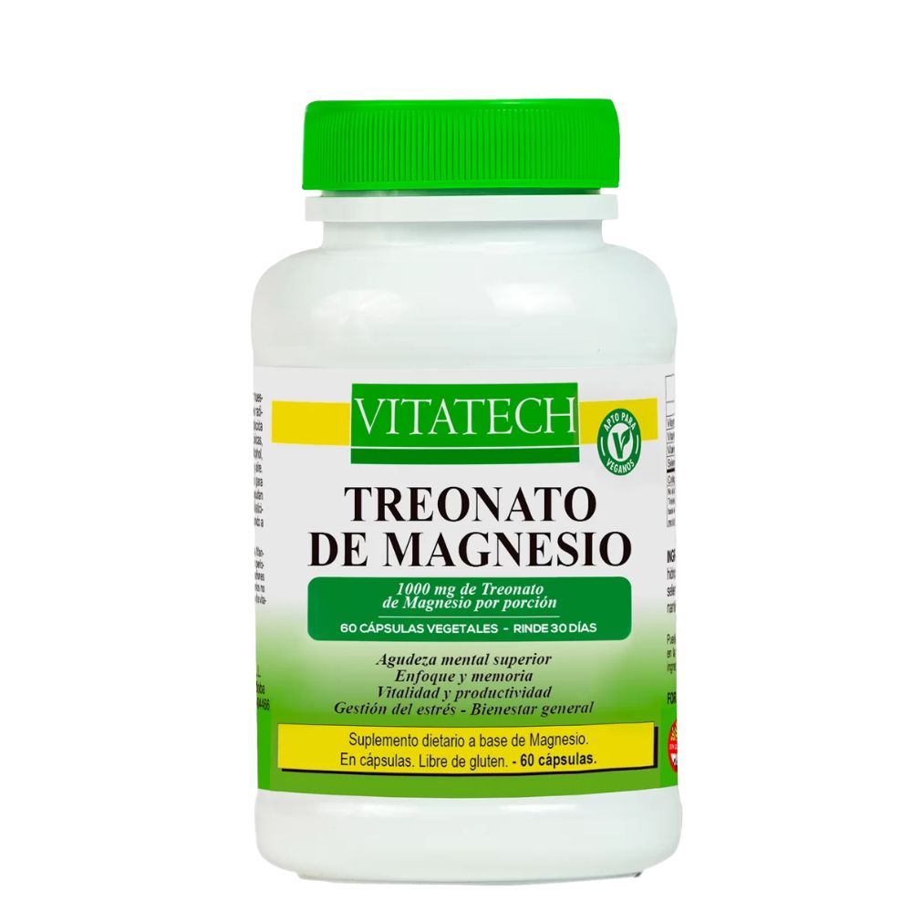 Treonato de Magnesio 60c Vitatech