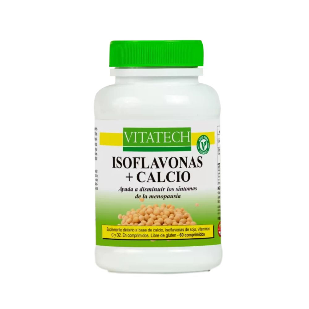 Isoflavonas + Calcio 60c VITATECH